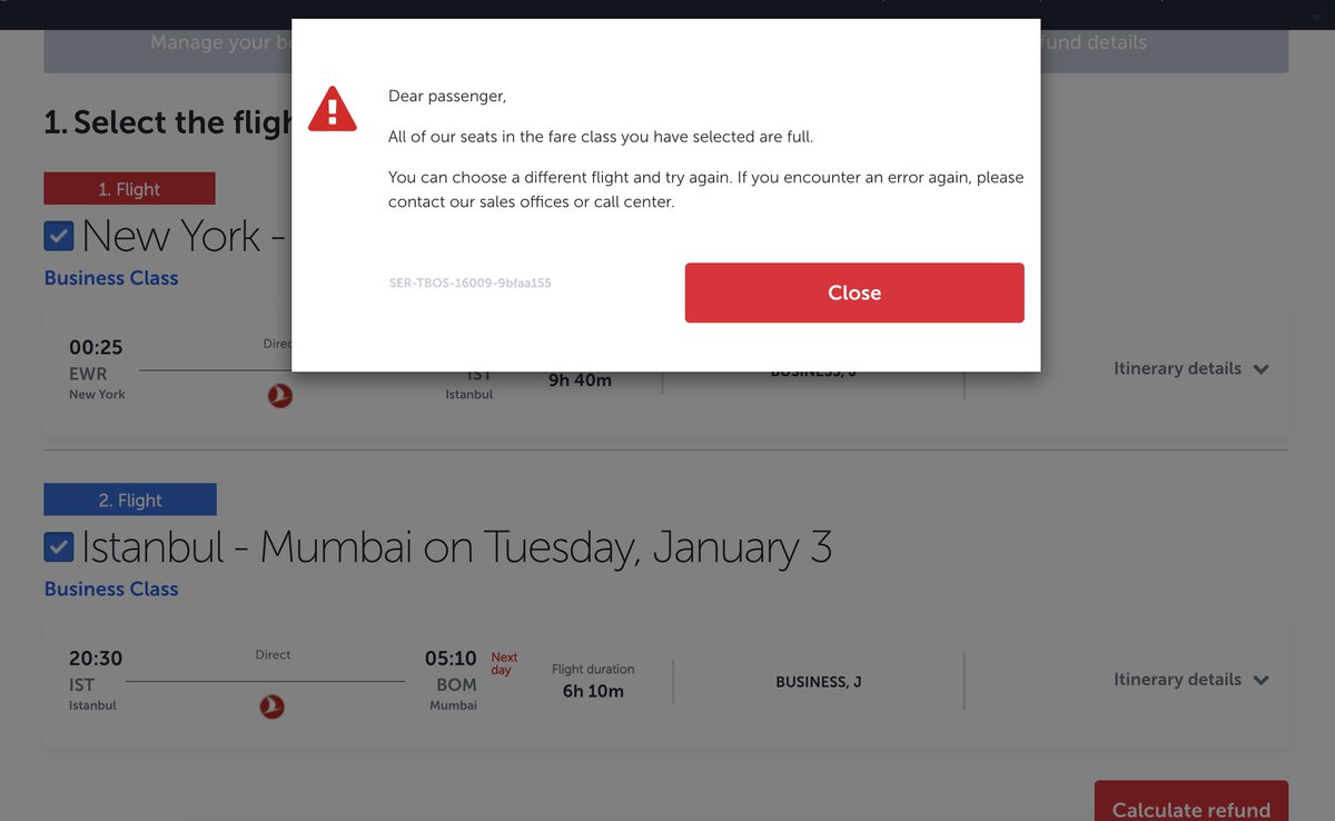 Sharath Chandra Guntuku (@sharathguntuku) on Twitter photo Trying to cancel a <a href="/TurkishAirlines/">Turkish Airlines</a> ticket for 3 weeks and have been given the runaround by <a href="/TK_HelpDesk/">TK HelpDesk</a>! The flight is in less than 12 hours; no success yet.
- Tried the web portal and got a message stating all of the seats in the fare class are full. 🤷
- Called them...đź§µ1/ Trying to cancel a <a href="/TurkishAirlines/">Turkish Airlines</a> ticket for 3 weeks and have been given the runaround by <a href="/TK_HelpDesk/">TK HelpDesk</a>! The flight is in less than 12 hours; no success yet.
- Tried the web portal and got a message stating all of the seats in the fare class are full. 🤷
- Called them...đź§µ1/