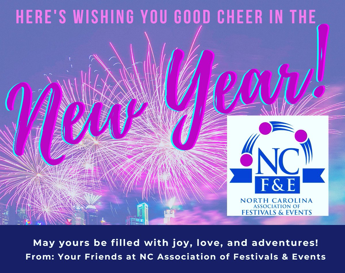 ncfests's tweet image. Wishing everyone good health, happiness, and lots of cheer in the NEW YEAR! 🥳

#NCFestivals🎈#CelebrateNC #BringOnTheNewYear #HappyNewYear2023