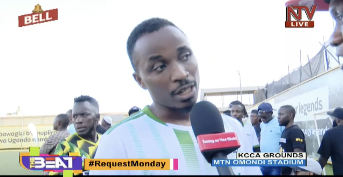 NTVTheBeat's tweet photo. Some of the musicians at the #PlayForHope match that is happening now at KCCA Omondi stadium. #NTVTheBeat. https://t.co/3wvIgV4R4i