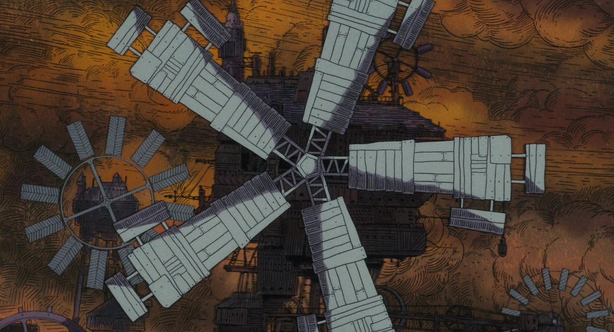 gen_ghibli's tweet photo. 'El castillo en el cielo'
(Hayao Miyazaki, 1986) https://t.co/4E2dfpXEHO