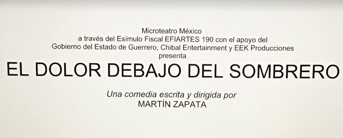Primer Lunes del año perfecto para compartirles que estrenamos! Volvemos a un espacio Micromágico del 27 de Enero al 12 de Marzo. Foro La Gruta será nuestra casa. Adrián Vázquez, Ana Corti y Tadeo Zapata en: