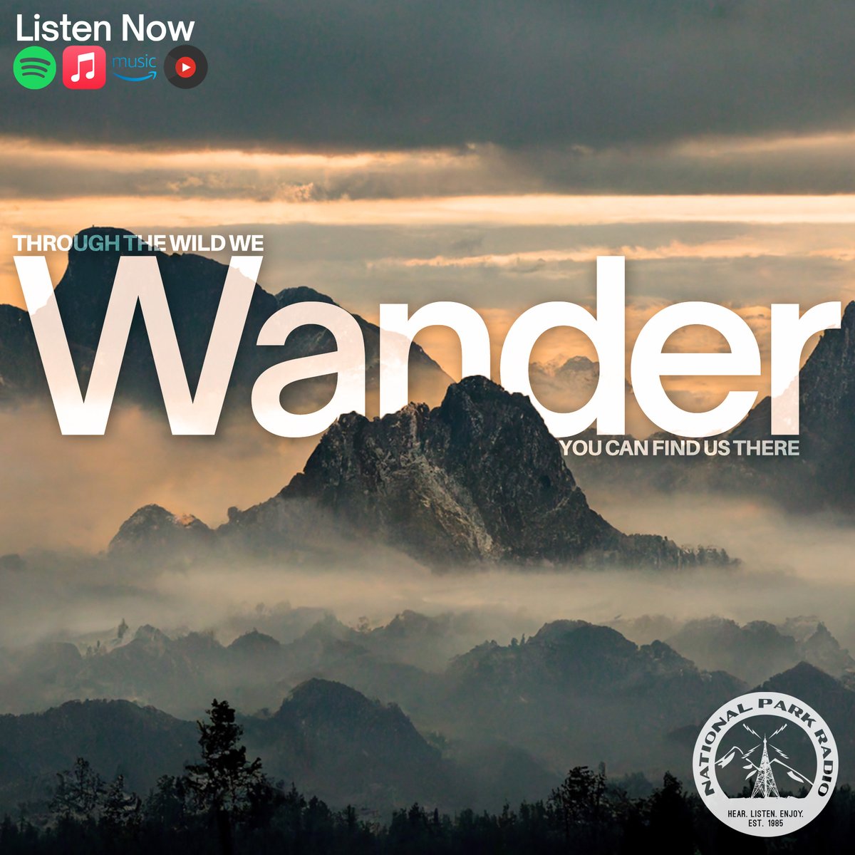 It's finally here! Our new song "Wander" is available NOW on all streaming platforms!!! nationalparkradio.us/wander
This song was inspired by our adventures across the country with our girls, as we "wandered" from the Ozarks to the Tetons... Where do you want to "Wander" this year???