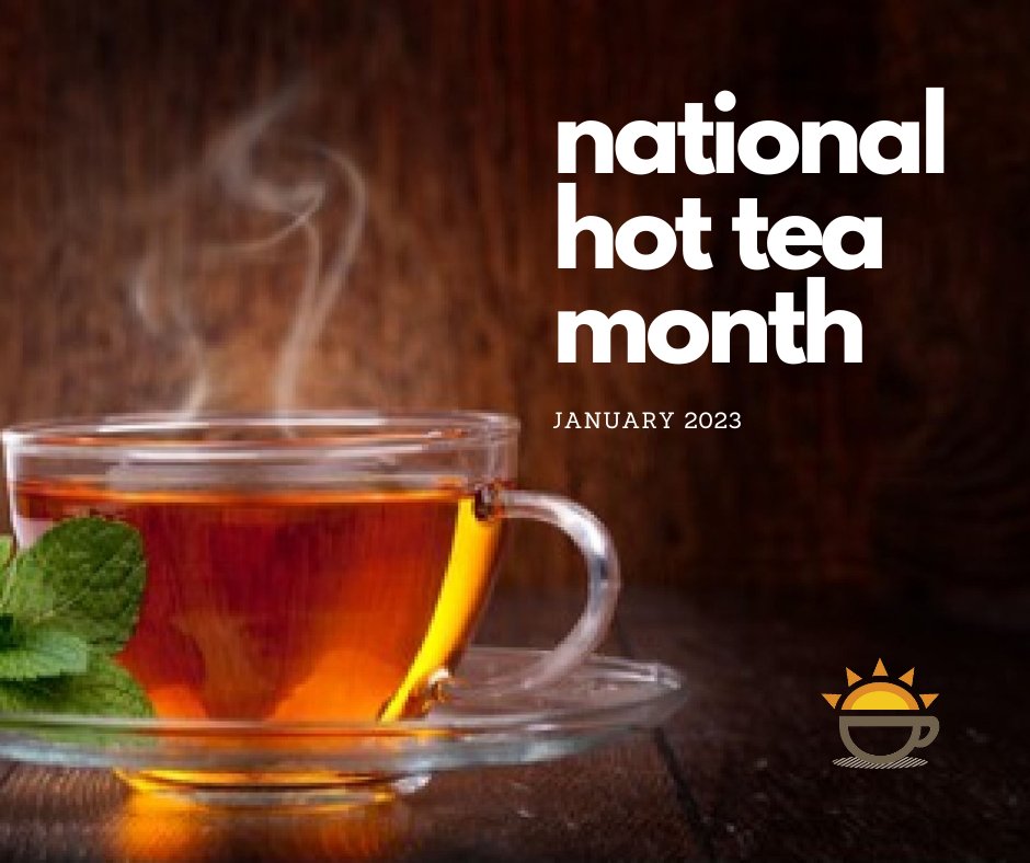 CoffeeAM's tweet photo. January is National Hot Tea Month. Join us as we celebrate one of the world's most consumed beverages. Visit our tea shop to enjoy some of the finest gourmet teas available.
#nationalteamonth #hottea #coffeeam https://t.co/vJPLggEljy
