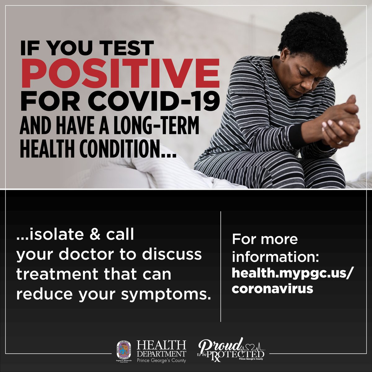 PGCHealth's tweet photo. Immunocompromised people are at higher risk of getting hospitalized or dying from infections, including #COVID19 and #flu.

Las personas inmunocomprometidas corren un mayor riesgo de ser hospitalizadas o morir a causa de infecciones, especialmente de la COVID-19 y la gripe. https://t.co/GAv2z7FqMr