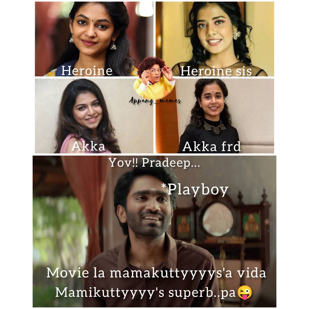 𝘼𝙥𝙥𝙖𝙣𝙜_𝙢𝙚𝙢𝙚𝙨 love today movie actress ♥️
𝙁𝙤𝙡𝙡𝙤𝙬 𝙖𝙣𝙙 𝙨𝙪𝙥𝙥𝙤𝙧𝙩 @appang_memes

#lovetodaymemes #Memes #tamil #tamilmemes #tamilnadumemes #tamilnadumemecreator #memecreator #memecreators #memer #newmemes #newmemeaccount #memesupport #memeshare #TwitterFiles