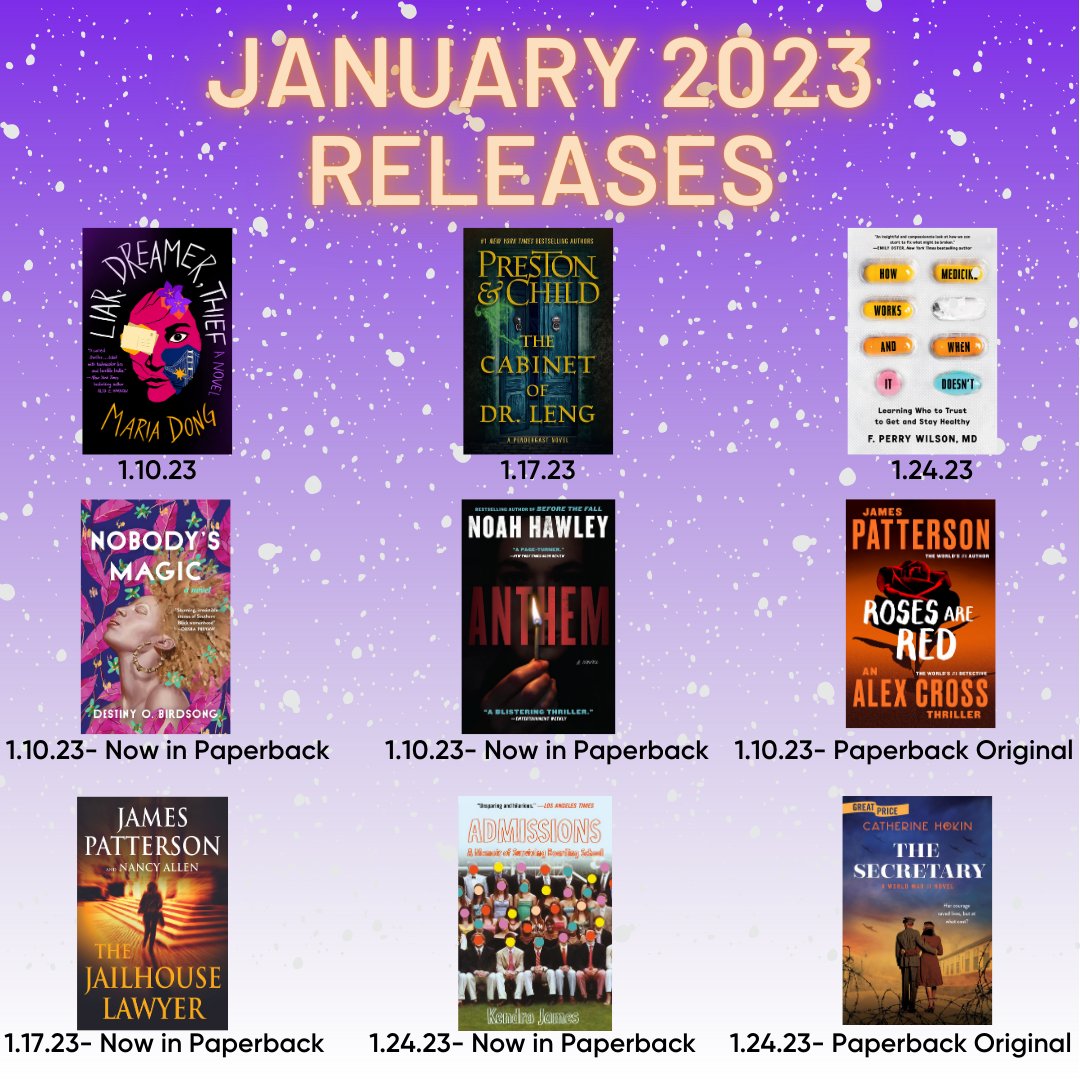 Grand Central Pub on Twitter "New Year = new books! Here's all of GCP