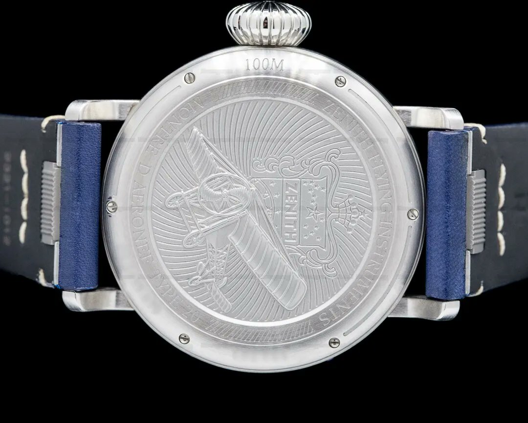 EuropeanWatchCo's tweet photo. Zenith Pilot Type 20 "Blueprint Edition" Limited. https://t.co/wSu0auIQ25
#Zenith
#PilotType20
#Horology
#Zenith03243567951I012 https://t.co/abtjwtiD8q