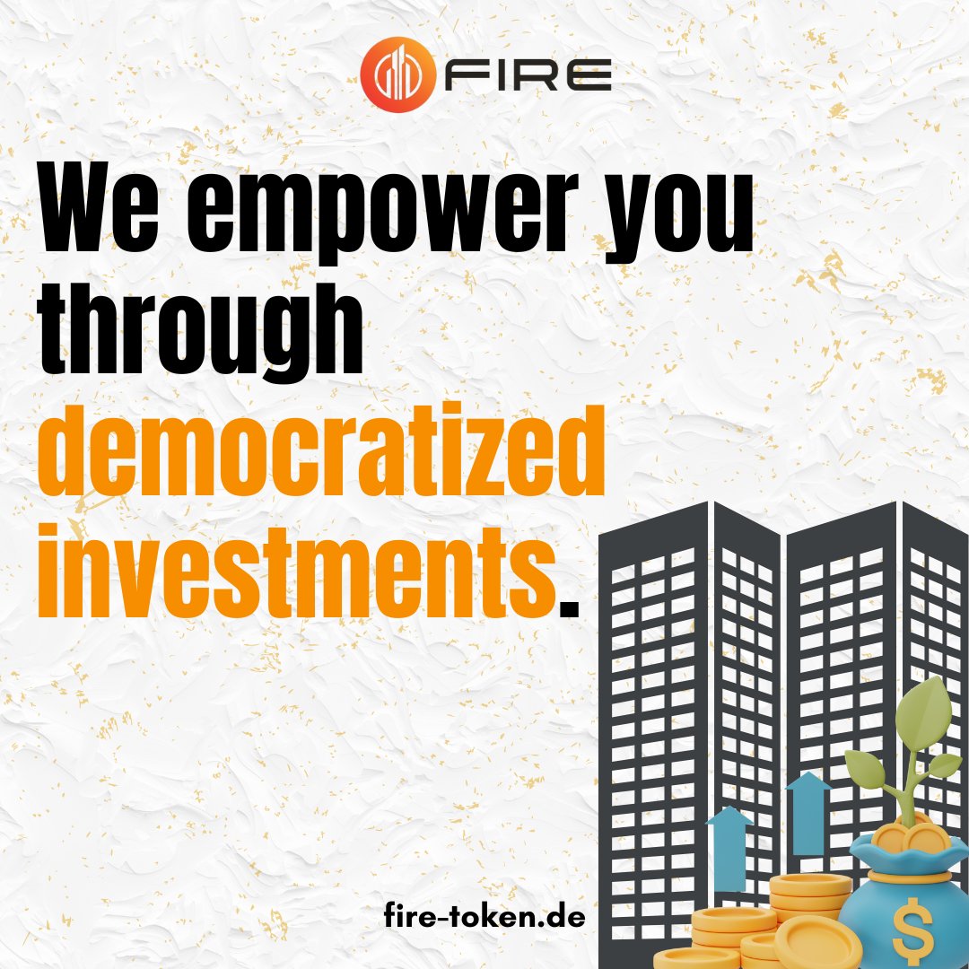 bit.ly/firetoken_de

Fire Token provides a simple and secure registration process through smart contract-operated platforms. What more can you ask for?

Join the community now and sign up via fire-token.de.

#firetoken #cryptotrading #cryptoinvestor