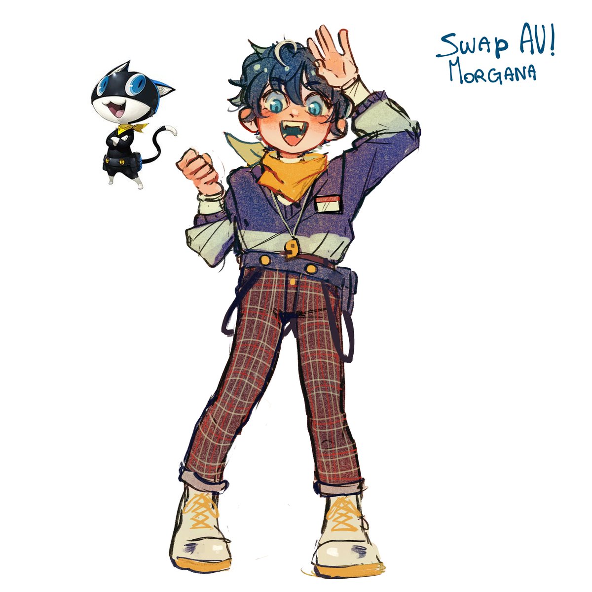 モルガナ(ペルソナ) 「swap AU mona!! your friendly モルガナ(ペルソナ) 「swap AU mona!! your friendly
