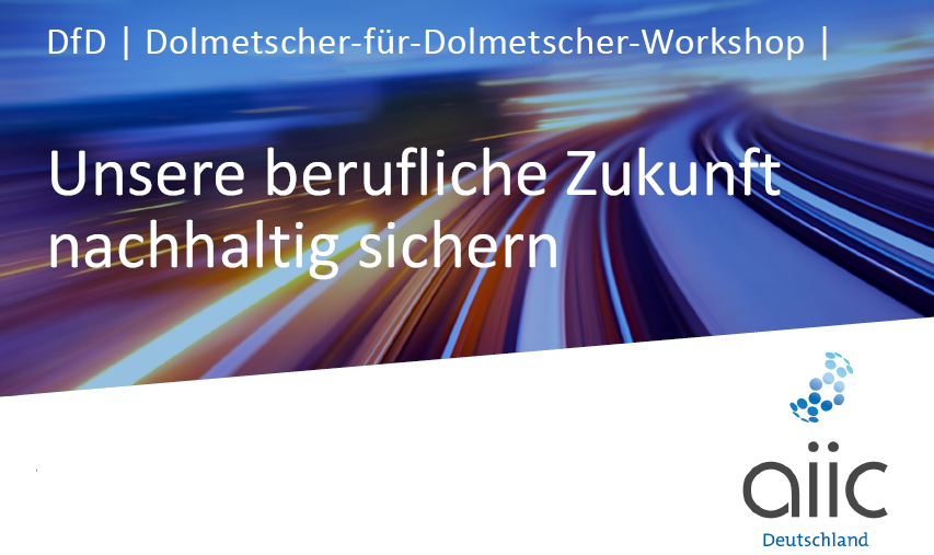 Aufgepasst! Bis Samstag, 7.1., könnt ihr euch noch für den #Dolmetscher-für-Dolmetscher-Workshop am 14.1. in Bonn anmelden, um mit Kolleg*innen und Referent*innen über die Zukunft unseres Berufs zu diskutieren. Alles Weitere hier: eventbrite.de/e/12-aiic-dolm… #thatswhyaiic #1nt #aiic