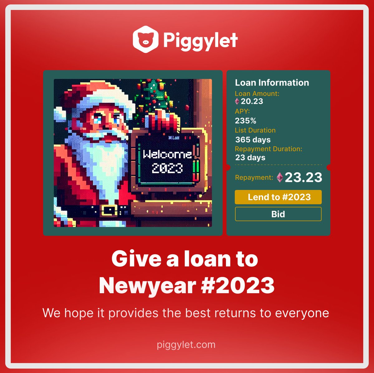 Piggylet tweet media