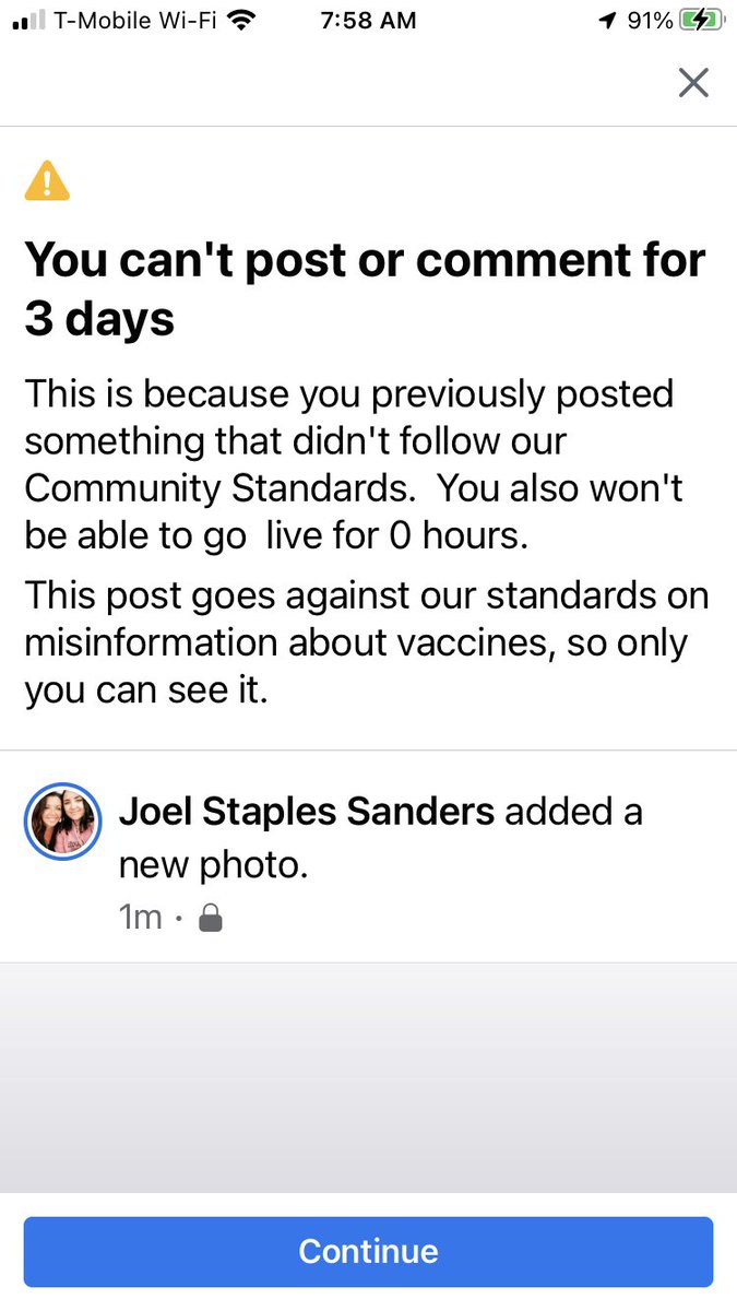 sunnyjsanders's tweet photo. Kicked off fb for posting this truth so I’ll repost it here #fbsucks https://t.co/qaxfkGes3D