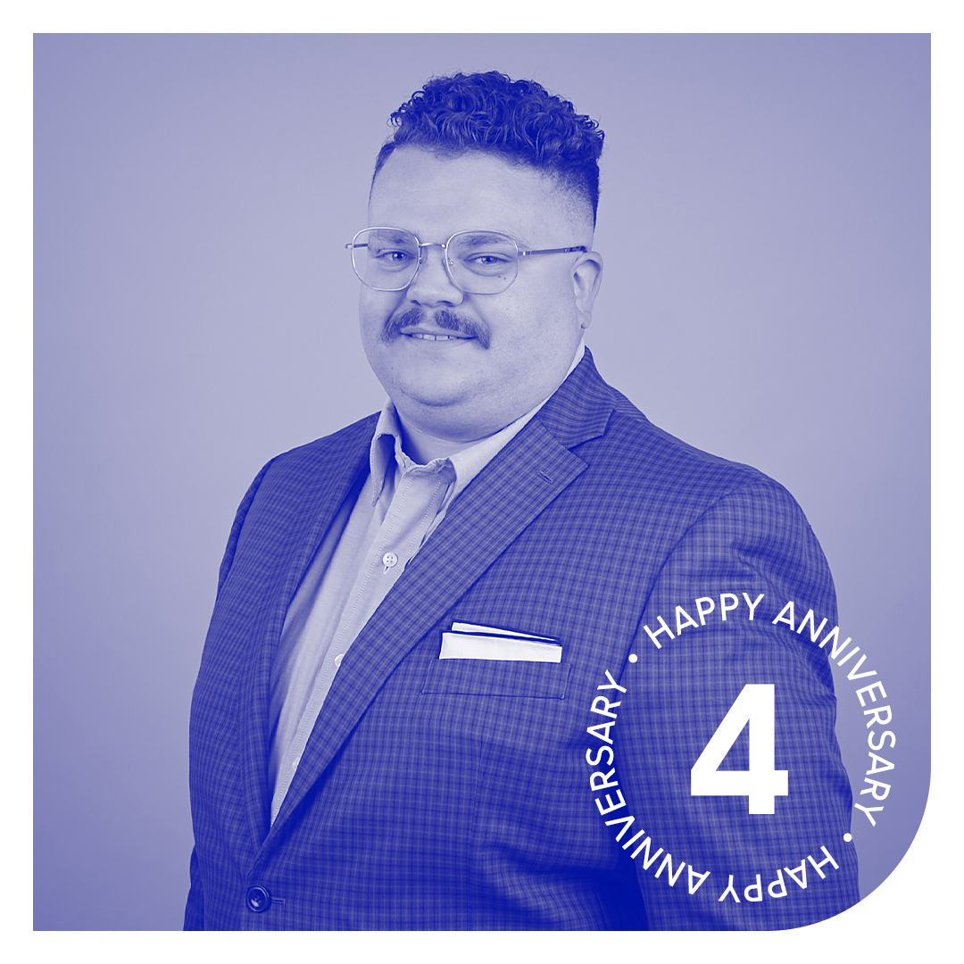 rizcodesign's tweet photo. Happy 4th #workanniversary to our Director of Technical Design, Sean! Thank you for your continued hard work, innovative creativity, and commitment to #Rizco and our clients. https://t.co/gBGFA8PXGv