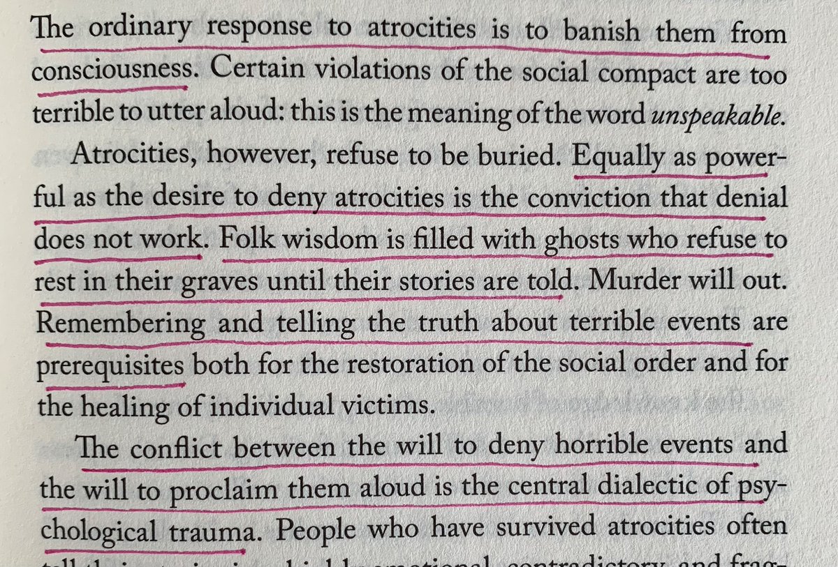 thejessicadore's tweet photo. Introduction to Judith Herman’s Trauma &amp; Recovery. https://t.co/IO685hN4Jj