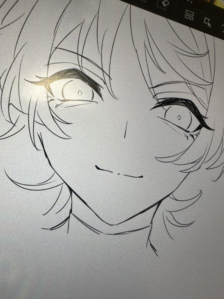 こんな感じのドヤ顔絵になる予定🤭💕 