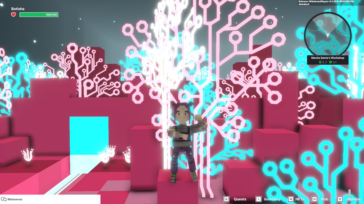 Aliss_li's tweet photo. @TheSandboxGame I found  the circuit board trees! 🤖🎄 I participated in the #SeasonsGreetingsTSB challenge for a chance to win an NFT! https://t.co/Nkn9Iqd0KR
