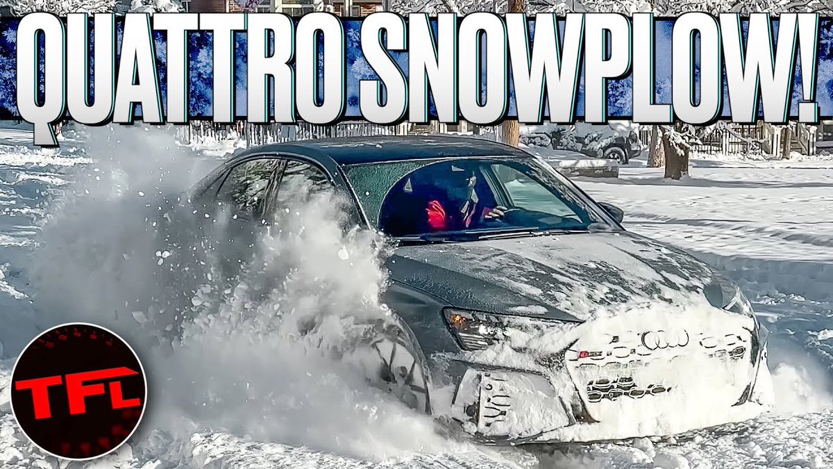 TFLcar's tweet photo. The 2023 Audi RS 3 has a fire breathing five-cylinder engine, but how well does it play in Rocky Mountain snow?
#2023 #Audi #audirs #audirs3 #AWD #Deepsnow #quattro #RS3 #snow #snowtest #Video
https://t.co/SQSBL3DeR2 https://t.co/TCTPWVedGD