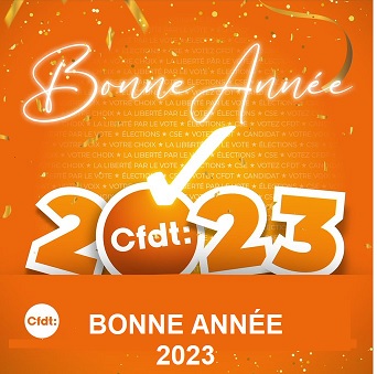 Cfdtinterco47's tweet photo. L'équipe de la Cfdt Interco 47 vous souhaite une #bonneannee2023 
Nous espérons que cette année vous apporte Joie, Bonheur, santé et Réussite dans vos projets Professionnels et Personnels.
Fidèle à nos engagements, nous continuerons à vous défendre.
#CFDT @cfdt @CFDTfp https://t.co/83aHvAjFd1