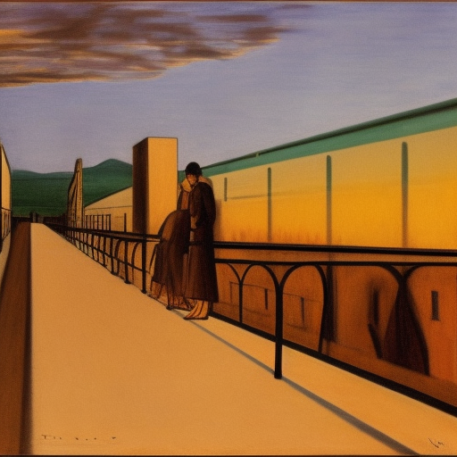 __Kagemusha___'s tweet photo. Orange Platform

the train comes. i tear
my eyes from your gaze
of tears, empty with
wondrous melancholy.

~Kagemusha https://t.co/9qjKel7QNr