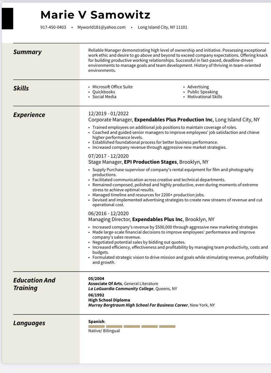 expendablesplus's tweet image. #opentowork 
If anyone knows of a job opening where I would be a good fit, I'd appreciate if you could send them my way! Of course, if you have any suggestions for where to start my search or anyone you'd recommend I speak to, I would be very grateful. Resume ⬇️Attached Below