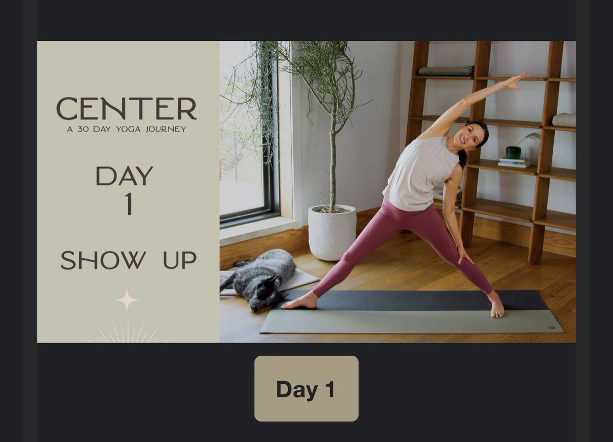 NursetoPA's tweet photo. Happy to be doing Yoga again ! I took too long of a break and I realized this is exactly what I’ve been missing and Center is what I needed to restart my yoga journey ! Thank you @yogawithadriene and Benji for all you do ! https://t.co/r5prLzkM3q