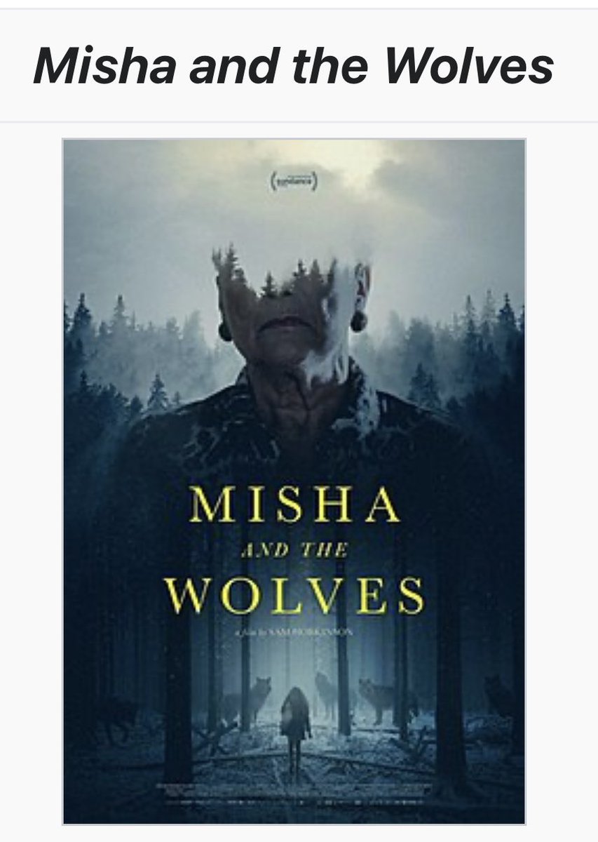 angelathompson5's tweet photo. I highly recommend the gripping fascinating & truly excellent documentary #MishaandtheWolves on @NetflixUK #Netflix
She certainly conned so many people with her lies. https://t.co/W3LvMJXfhL