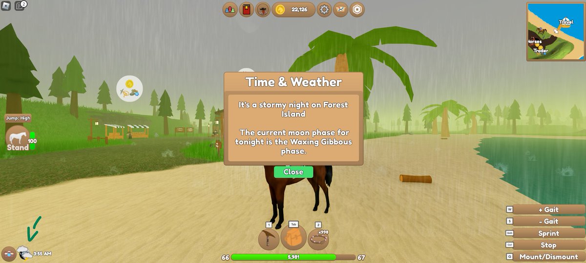 LateKate15's tweet photo. Weather is going to be added to wild horse island!!! #wildhorseisland https://t.co/RkxfB6l2Uy