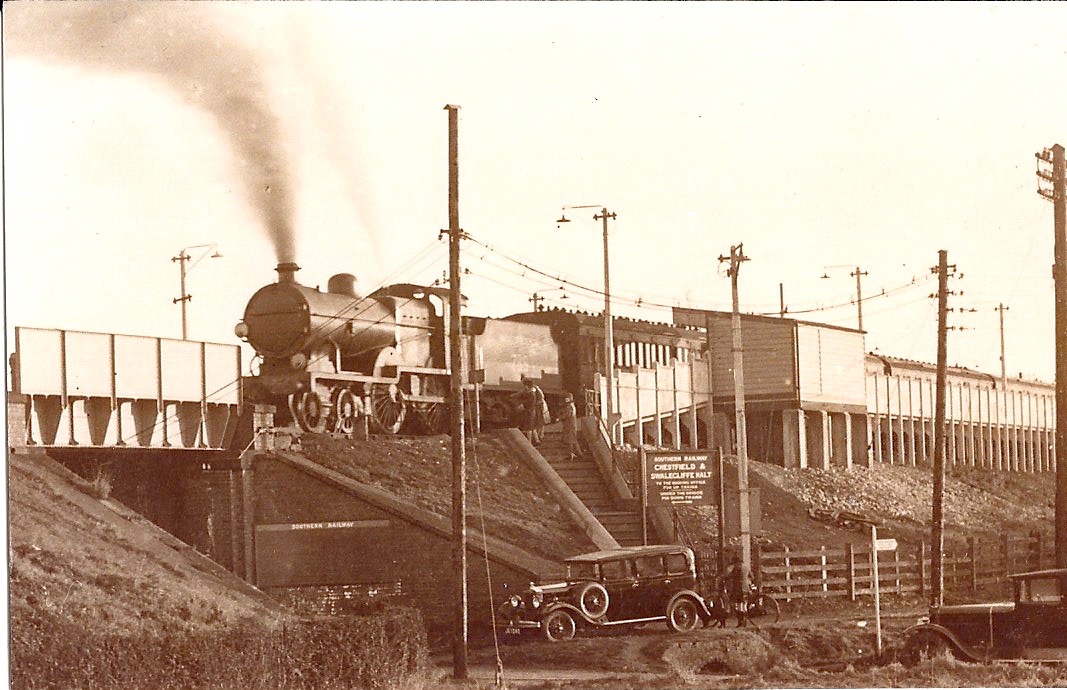 #OTD 1928 It was announced that the Southern Railway was to build a halt at #Swalecliffe at a cost of £2,500. It opened on 6 July 1930.

It was later renamed "Chestfield &amp; Swalecliffe Halt", shortened to "Chestfield" in 1987 and reverted to "Chestfield and Swalecliffe" in 1989.