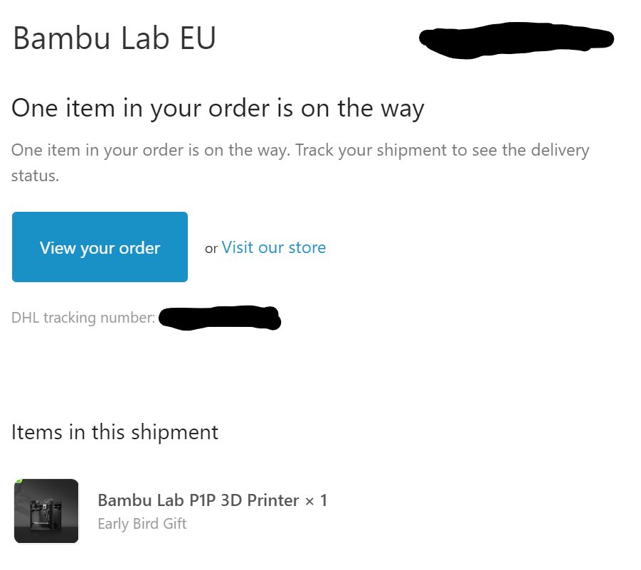 JPrintdk's tweet photo. Finally ! #Bambulab #3dprinter #3Dprinting https://t.co/5pDcyGCGPG