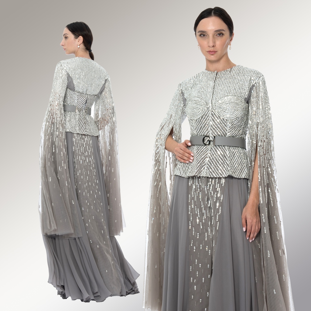 elilhaam's tweet photo. 💎 New beginnings in the most stylish way⁠
⁠
This 3 pieces handmade semi-couture silver dress is full of beaded details, and a super splendid mix of fabrics. 
⁠
Discover all the dresses from @GeorgesHobeika https://t.co/FiiWGLdB57✨

#GeorgesHobeika #couture #fashion #luxury https://t.co/VThpUCW4Dw