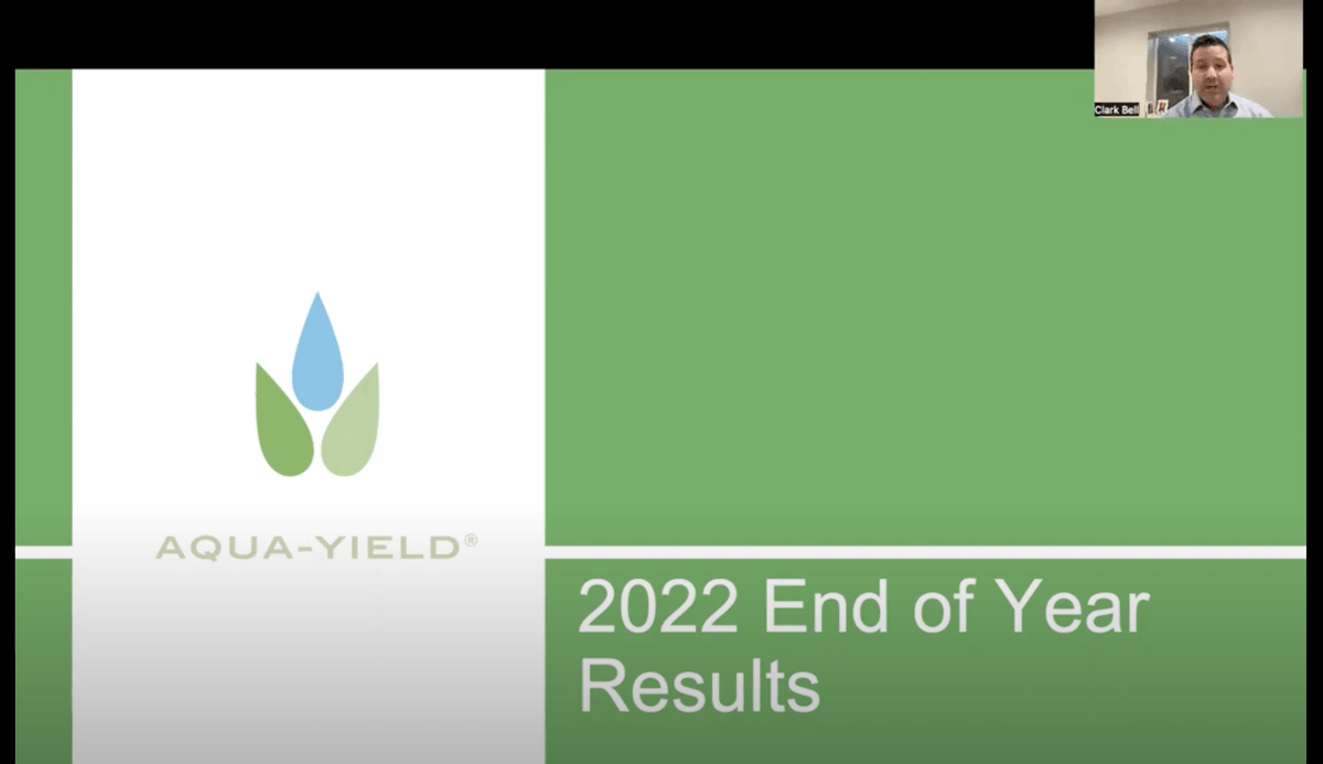 nanoyield's tweet photo. Aqua-Yield® 2022 End of Year Results https://t.co/0JjwsK9PIh
#letsgonano #nanoliquid #nanotechnology #aquayield #sustainableag https://t.co/1XJY5z6uic