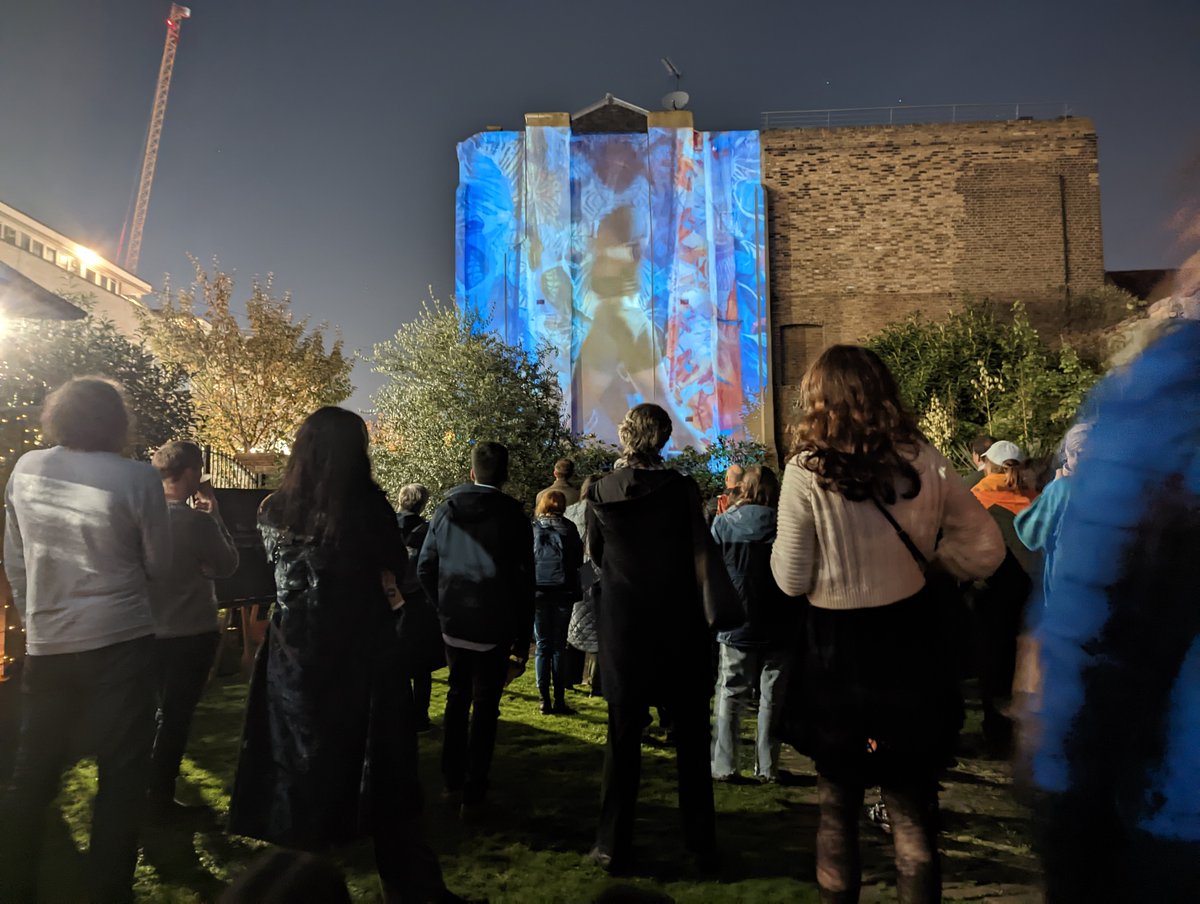 On the 9th day of Christmas, Butterfly Conservation gave to me 🎄

9 screenings of #TheColourOfTransformation at Meanwhile Gardens. 🎞️🦋 We were honoured to support this important work by artist & director @BryonyBA through @BigCButterflies. Learn more 👉 butrfli.es/3WV2a4Z
