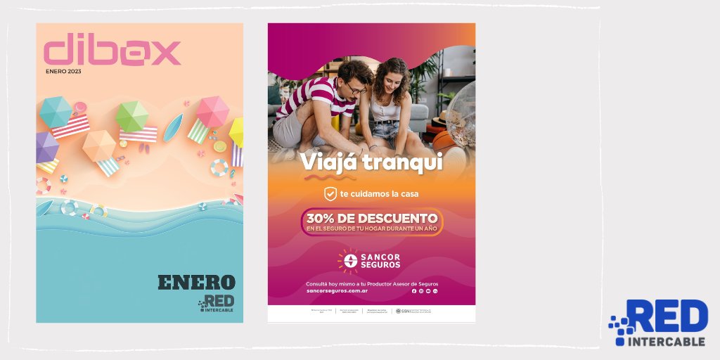 redintercable's tweet photo. #RevistaRedIntercable 
‼ Desde la revista de #RedIntercable podés acceder a la PROGRAMACIÓN de manera ONLINE con #RedIntercable 👉
🔹 Red➡ https://t.co/5JDWNMaDxZ
🔹 dibox ➡ https://t.co/NIanj214Ky https://t.co/M21SuBMYsn