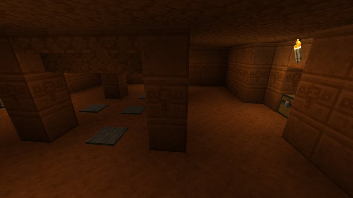 benracer85's tweet photo. Mise à jour du datapack #Luckycube avec la #Wooded_Badlands_Pyramid .
Gardée par des "Husk" et avec un nombre aléatoire de niveau. L'un est une Mine Abandonnée gardée par des "Cave_Spider". Le dernier est une salle des coffres. @Minecraft #Minecraft #Minecraftbuilds @Mojang https://t.co/MHcMOcNVUx