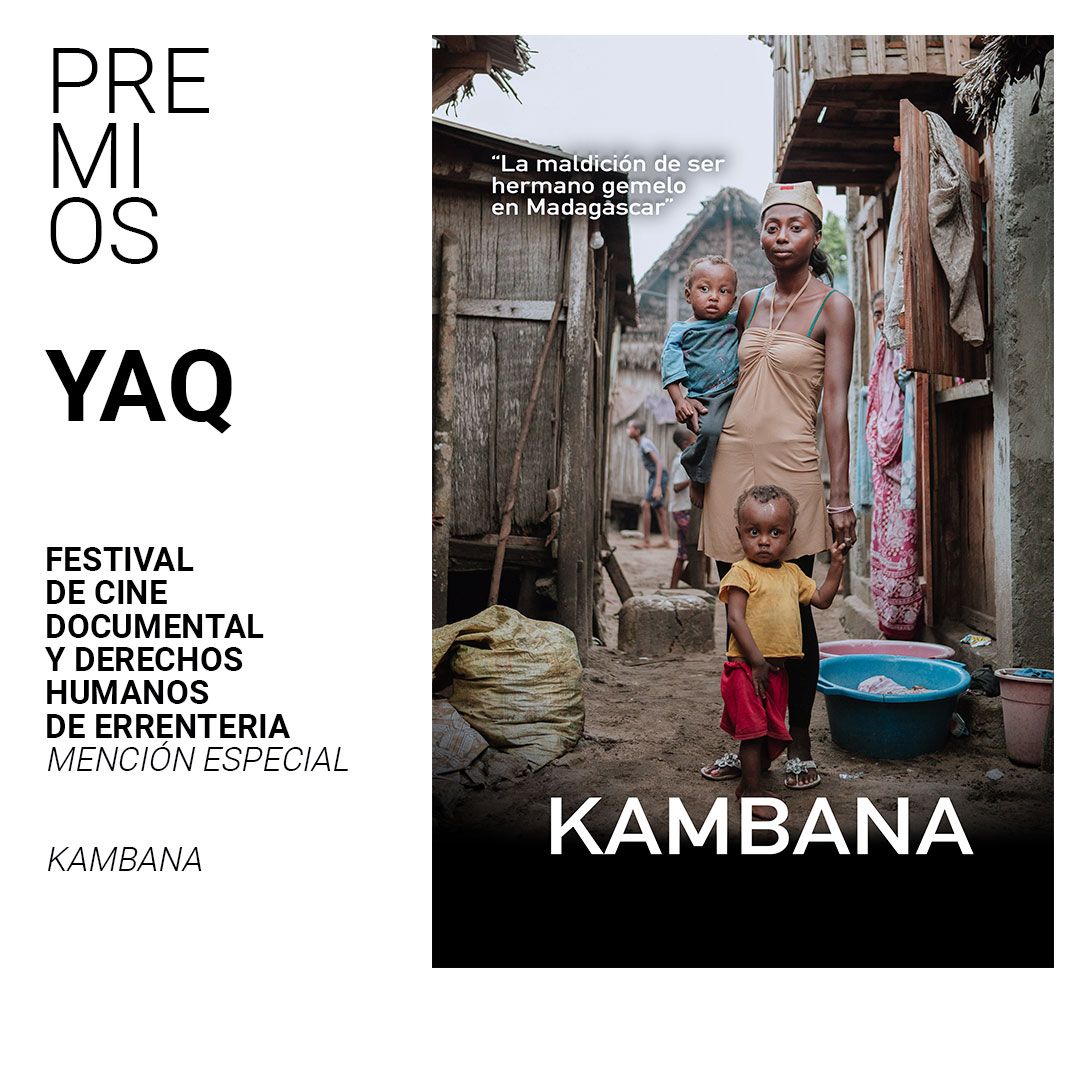 PREMIOS FRESCOS / FRESH AWARDS

FESTIVAL DE CINE DOCUMENTAL Y DERECHOS HUMANOS DE ERRENTERIA
Mención especial
Kambana

💙
