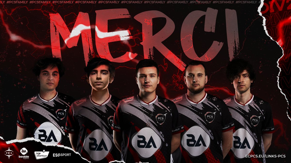 🔴| MERCI |⚫

Nous clôturons une année 2022 pleine de rebondissements et de merveilleux moments 🤩

Un grand merci à tous ! 🙏

Nous avons eu le coup de foudre pour de nouveaux (ou pas) joueurs et staffs ⚡
On vous en parle très bientôt 👀

#Div2LoL #PCSFAMILY❤️🖤