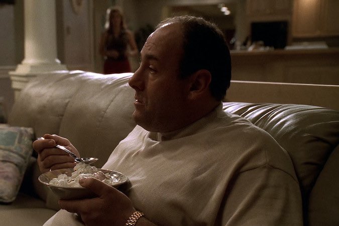 SopranosWorld's tweet photo. Me: I’m making a change and eating better this year.

Me on Jan 2nd: https://t.co/qED1zQvSJG