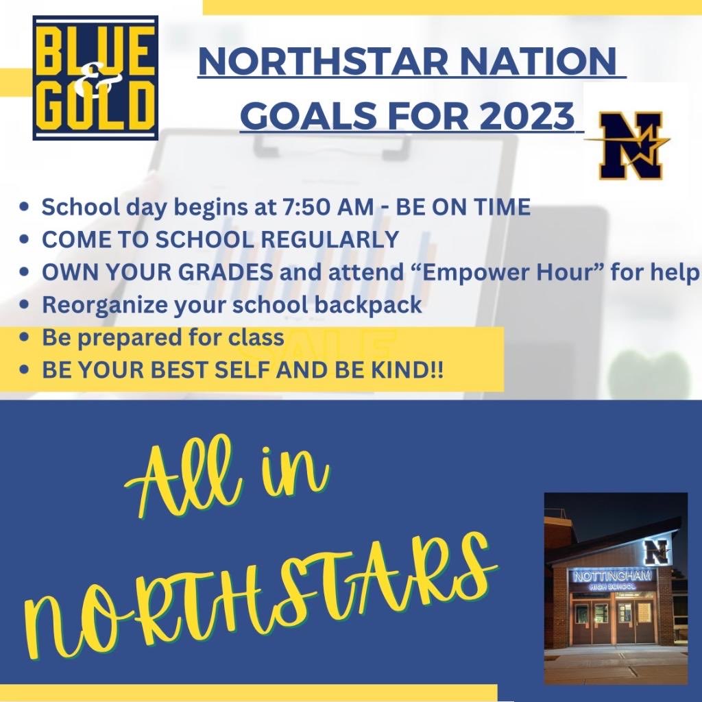 ⭐️Let’s start 2023 the right way, Northstars!⭐️