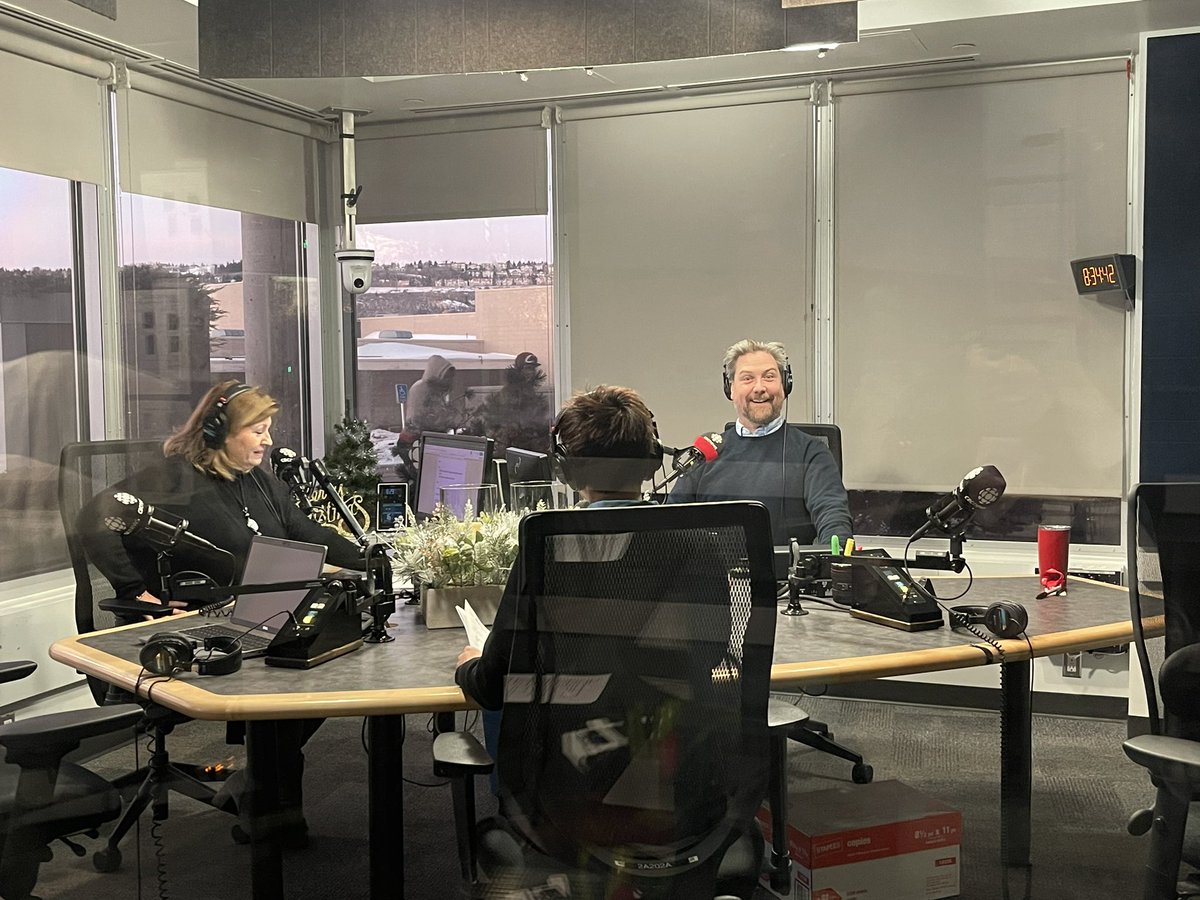So happy to be here for good and settling in as host of the <a href="/CBCEyeopener/">Calgary Eyeopener</a>. Also, I can’t stop saying “The Trailbreaker,” the show I hosted for 10 years at CBC North in Yellowknife. A penalty program sort of like a swear jar has been introduced. 40 bucks in the hole so far.