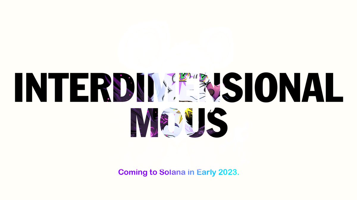 Many exciting things coming up for the Mous community...

👀New 2023 roadmap
🎁 Dealer 2.0 boxes
🌀Gen 2 'Interdimensional Mous' (WL spots available)
🛠️ @44_labs offering professional products/services
🐭 <a href="/TheMadDAO/">The Mad DAO 🐭</a> earning rev-share + much more