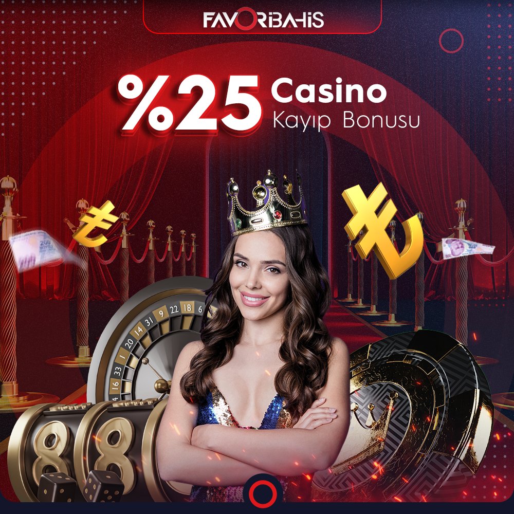 😎Casino Kayıplarınıza Son ! 
♦️ #Favoribahis'ten Olası Kayıplarınıza,
💰 %25 Kayıp Bonusu

❣️ En yeni oyunlar ve yüksek oranlı bahis seçenekleri PronetGaming farkı ile #Favoribahis'te..!

🎯 Favoriniz bir tık uzağınızda 👍
🔗 favoriguncel.com/sosyal