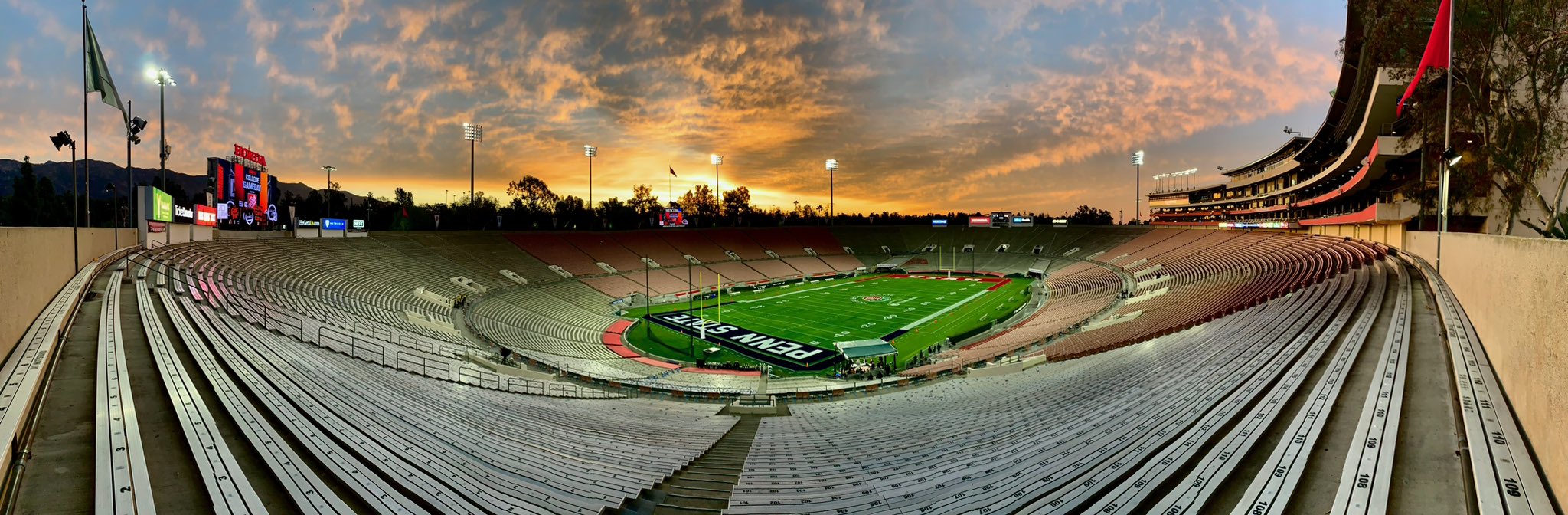 Rose Bowl Game on Twitter "Does it get any better than a game day sunrise at the RoseBowl?! 😍🌹