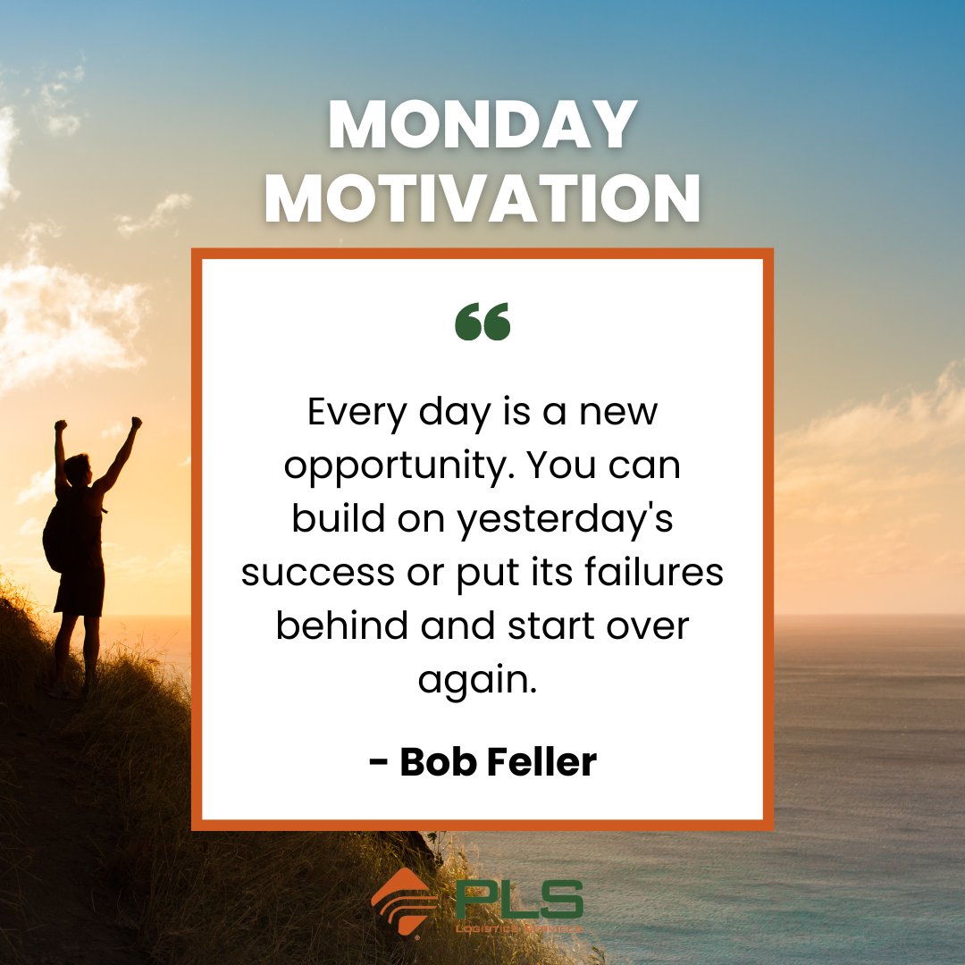 PLSLogistics's tweet photo. Starting the year right with some #MotivationalMonday, what new year's resolutions do you have for 2023?

#logistics
#newyear
#quotes https://t.co/vKd1A5nbAR