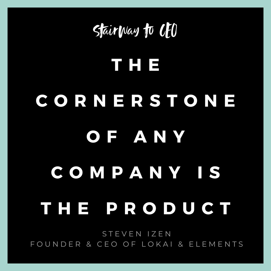 COMING TOMORROW:
🎙 A NEW episode with Steven Izen, Founder &amp; CEO of Lokai &amp; Elements
💪He shares what it's like running two businesses at once
💰 How he feels about raising capital
🔑 The key to being successful as an entrepreneur
🚀 AND MORE!

Subscribe now →link in bio!
