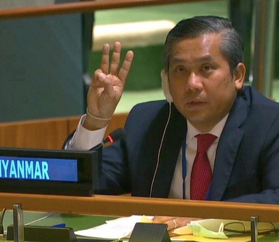 Ambassador @KyawTun62907405 remains the UN representative of a free people. Lets make 2️⃣0️⃣2️⃣3️⃣ the year the world recognises <a href="/NUGMyanmar/">National Unity Government Myanmar</a> as the legitimate govt of #Myanmar &amp; holds the criminal military junta accountable for crimes against humanity. 

#WhatsHappeninglnMyanmar