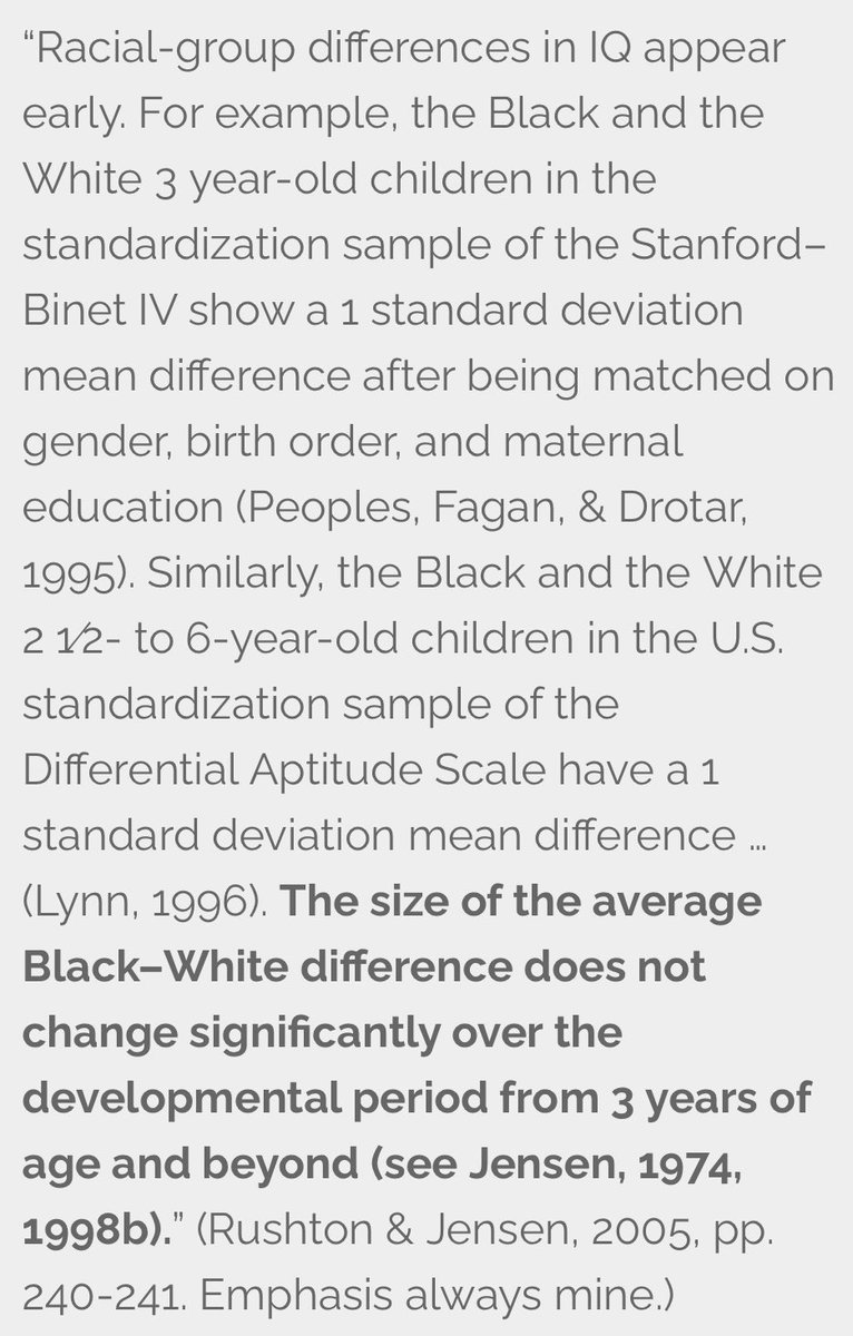 farnesius1773's tweet photo. That’s completely false; the racial differences in intelligence can be observed already in 3 year-old children.

https://t.co/FfFxJd9ebO https://t.co/iXudQpygMV