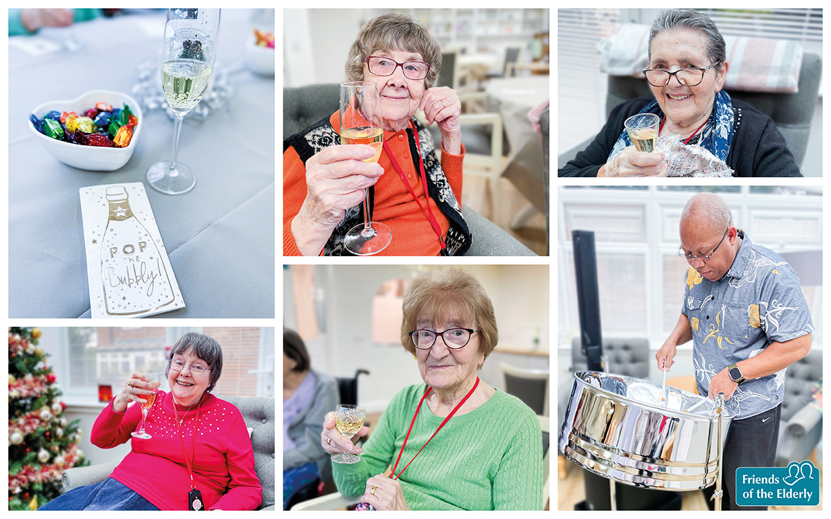 Residents at Little Bramingham Farm #carehome enjoyed a magical New Year's Eve celebration, with a special performance from <a href="/RSteelband/">Revellers Pan Music Entertainment</a> ☺️🥂

Find out more about our #Luton #care home here: ow.ly/ttE850MgLxR