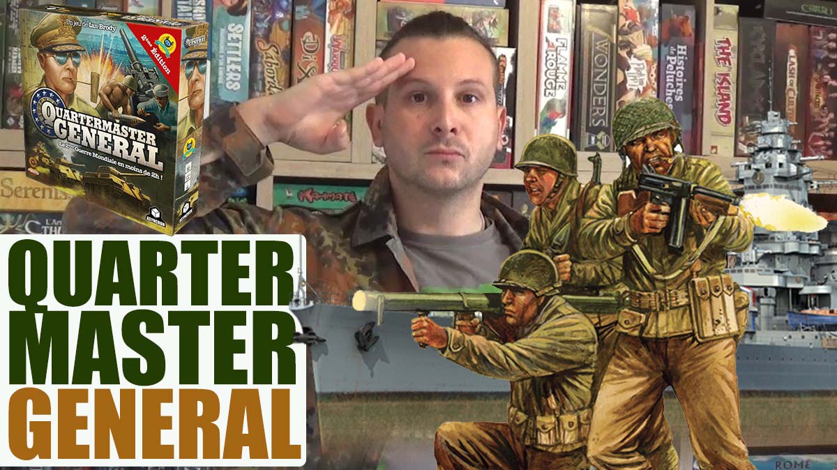 Beunanéééé !!! 
Bon, et sinon, si on parlait de la seconde guerre mondiale ? 🥳 
Nouvelle Vidéo : QuarterMaster General V2 youtu.be/LF969kmn-hY 
#j2s #boardgames