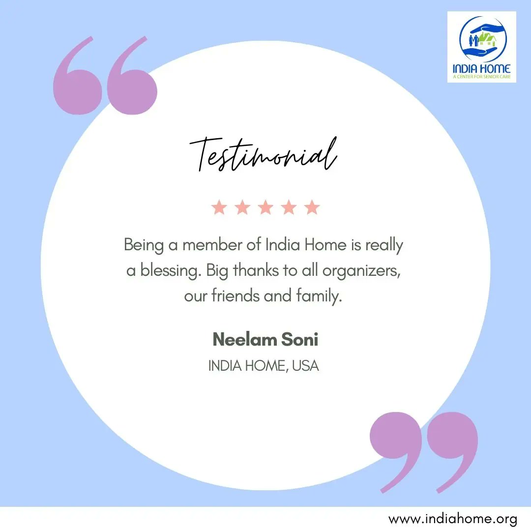 indiahomeusa's tweet photo. Our seniors feel right at home here! Thanks for choosing #indiahome senior care centre. We're grateful for your trust in us. A big thanks to all of our partner associations for their invaluable support and help. @NYCCEC @ProjectNYorker @AAFederation @NYU_CSAAH @AllofUsResearch https://t.co/UXLh9v5sJ8