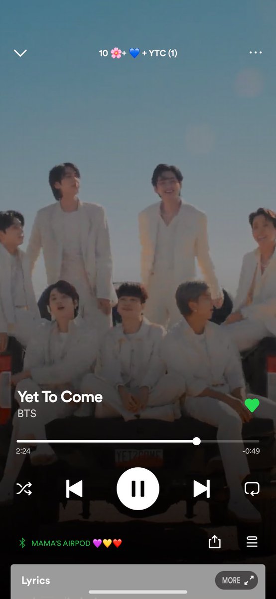 CrystalSnow_9's tweet photo. Moment is yet to come!💜
#YetToCome  #Prooof
#BTS @BTS_twt https://t.co/5xTGmWzXoN